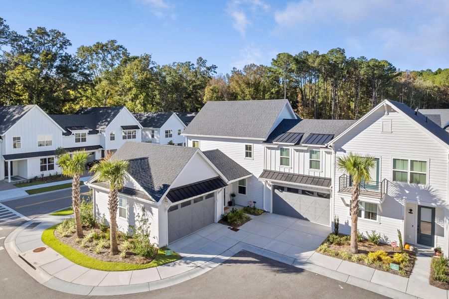 Front exterior of a new home in , Johns Island, SC, highlighting curb appeal (Image 23).