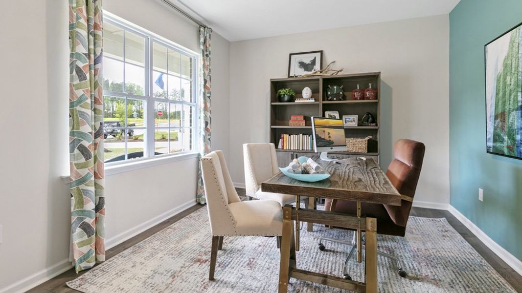 Furnished interior view inside a new home in Bryson Park, Lexington (Image 4).