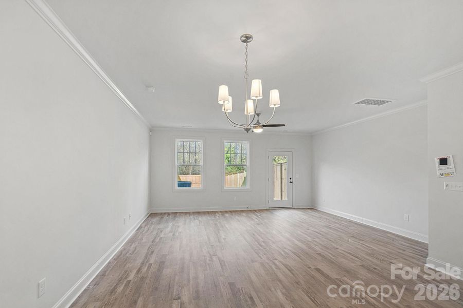 Spacious, unfurnished interior of a new home in , Charlotte (Image 28).