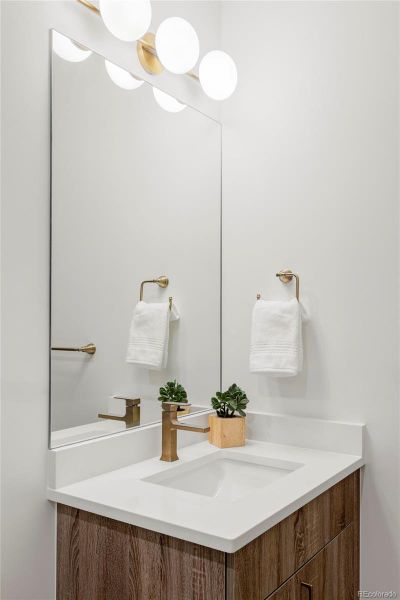 Furnished interior view inside a new home in , Denver (Image 34).