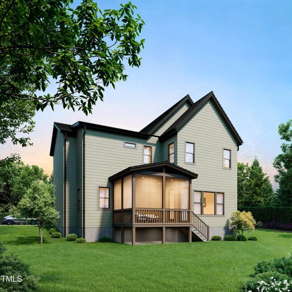 Preliminary- 1813 Bennett Rear