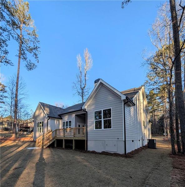 Exterior details and patio area of a home in , Villa Rica (Image 25).