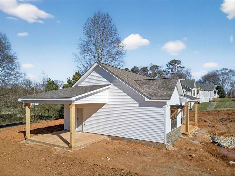 In-progress construction of a new home in , Douglasville, GA (Image 28).