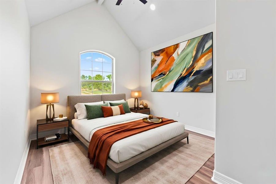 Furnished interior view inside a new home in , Lindale (Image 19).