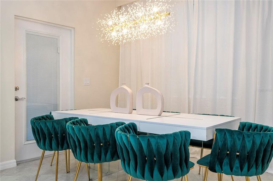 Furnished interior view inside a new home in Windsor Cay Resort, Clermont (Image 48).