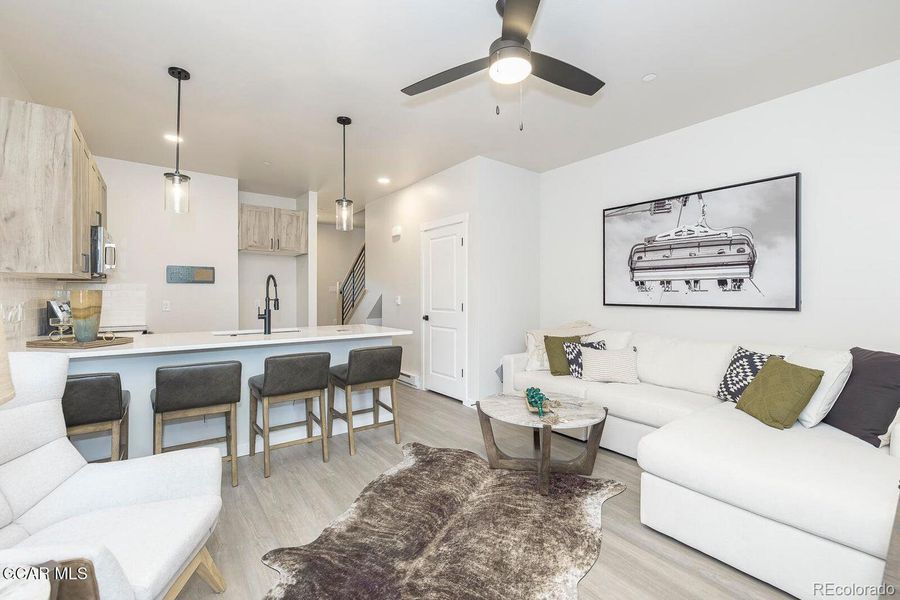 Furnished interior view inside a new home in , Granby (Image 17).