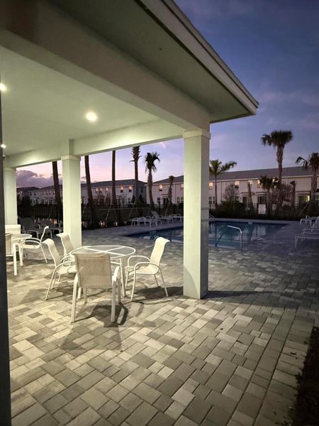 Exterior details and patio area of a home in , Fort Pierce (Image 2). Exterior details and patio area of a home in , Fort Pierce (Image 2).