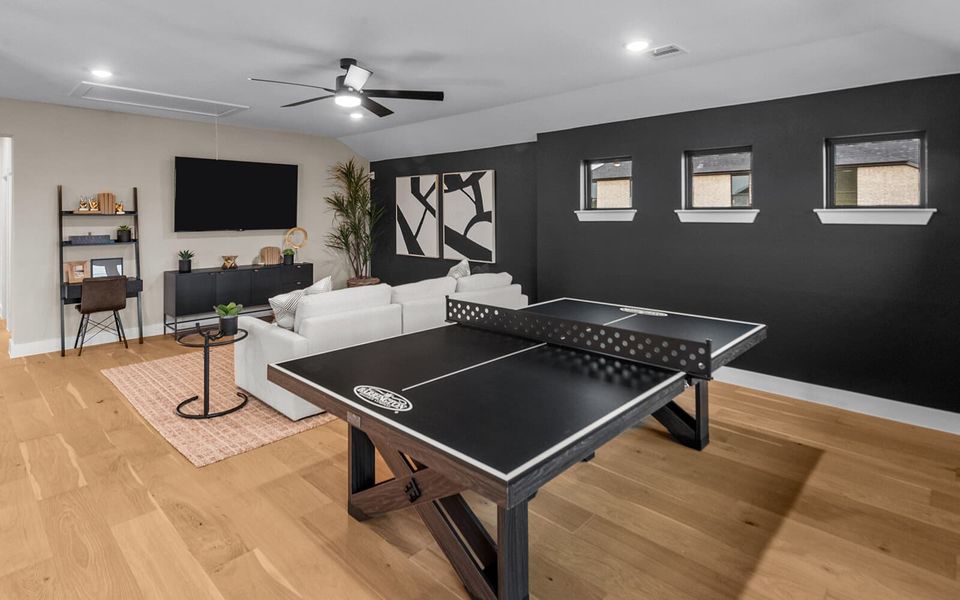 Representative furnished interior of a home built from the Denison by Brookfield Residential in 55' Traditional Homes at The Grove Frisco, Frisco (Image 13). Representative furnished interior of a home built from the Denison by Brookfield Residential in 55' Traditional Homes at The Grove Frisco, Frisco (Image 13).