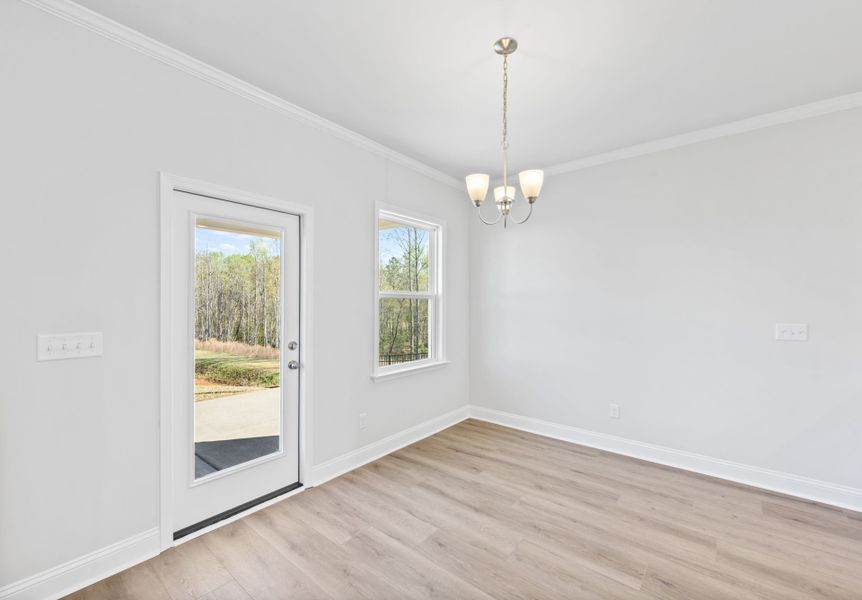 Spacious, unfurnished interior of a new home in Carriage Estates, Lexington (Image 32).