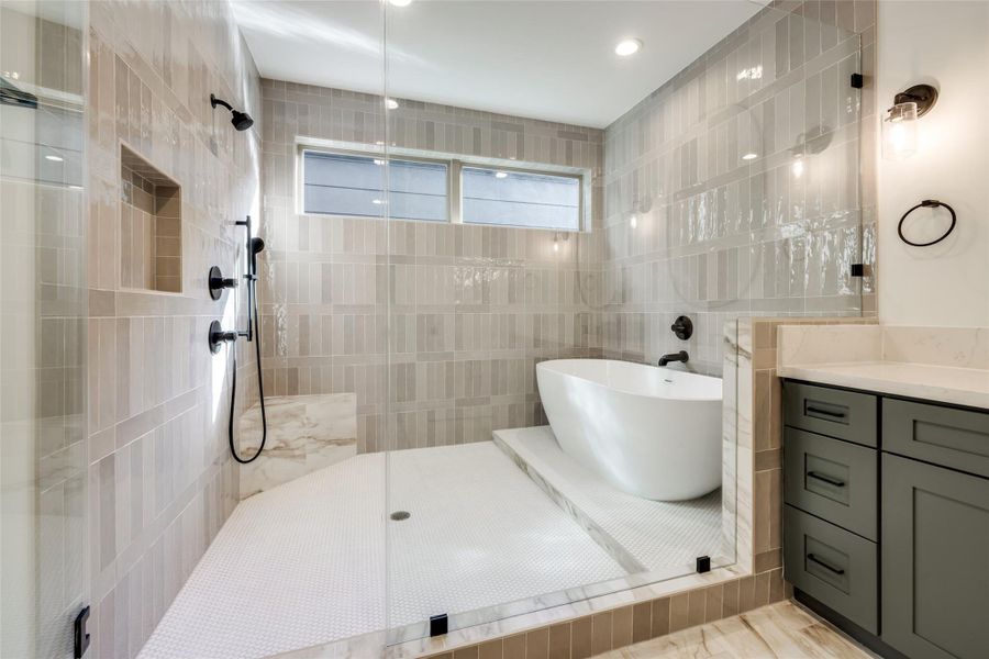 Furnished interior view inside a new home in , Houston (Image 18).