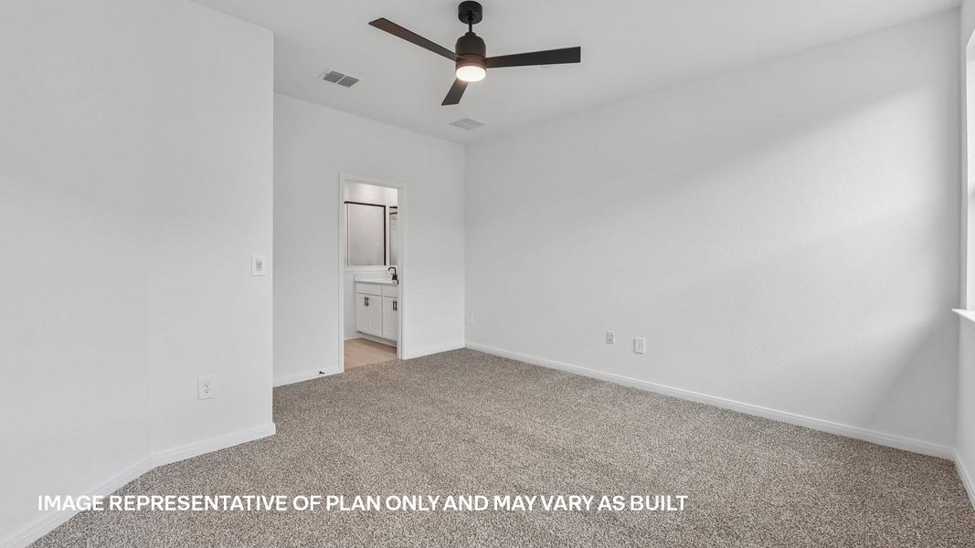 Spacious, unfurnished interior of a new home in Avery Centre, Round Rock (Image 39).