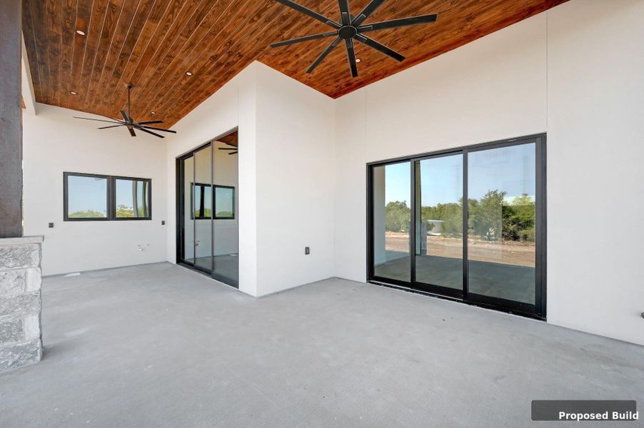 Exterior details and patio area of a home in , Horseshoe Bay (Image 15).