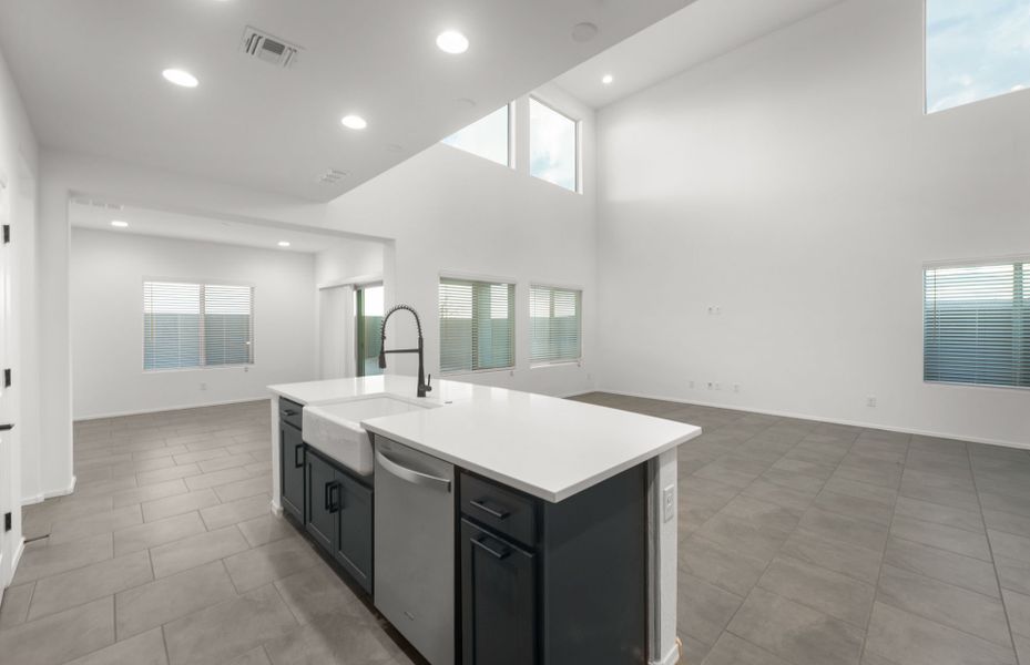 Furnished interior view inside a new home in Parkside at Anthem at Merrill Ranch, Florence (Image 9).