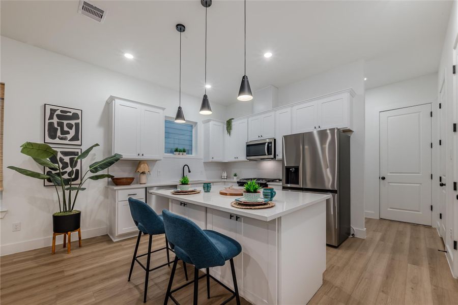 Furnished interior view inside a new home in , Houston (Image 32). Furnished interior view inside a new home in , Houston (Image 32).