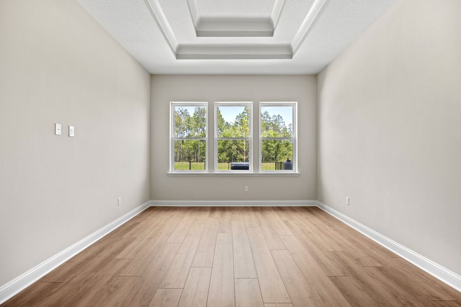Representative unfurnished interior of a home built from the Walton by Riverside Homes in Mariposa at EverRange, Jacksonville (Image 59).