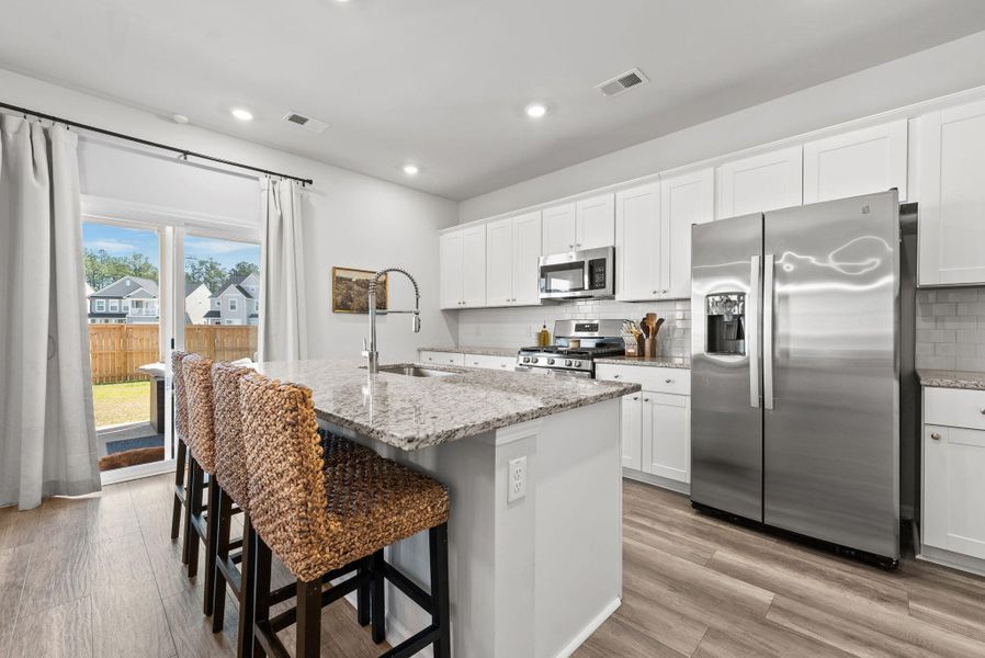 Furnished interior view inside a new home in Cypress Preserve, Moncks Corner (Image 14).