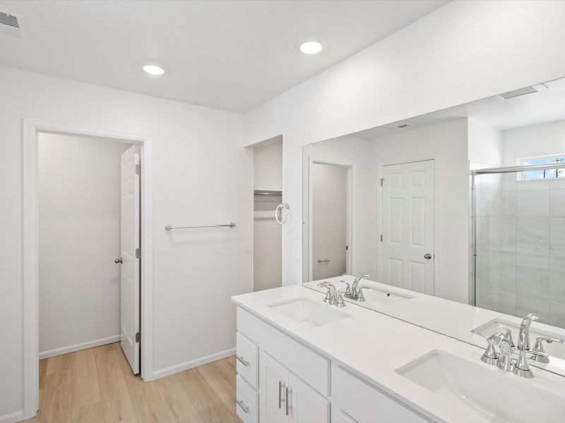 Furnished interior view inside a new home in Paint Brush Hills, Peyton (Image 6).