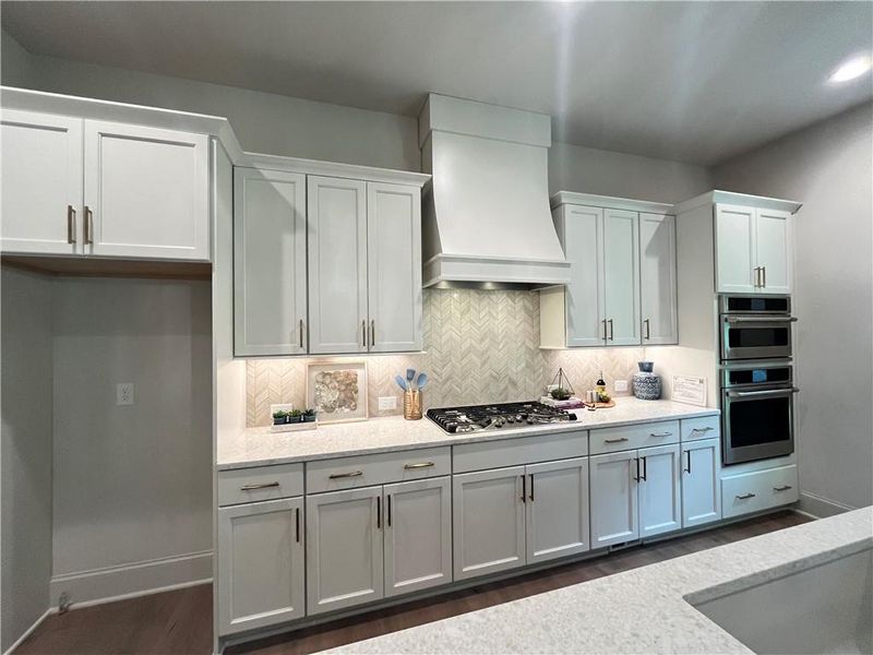 Furnished interior view inside a new home in Liberty Springs, Woodstock (Image 17). Furnished interior view inside a new home in Liberty Springs, Woodstock (Image 17).
