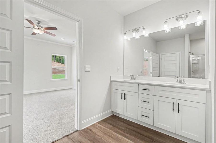 Furnished interior view inside a new home in Eagle Heights, Maysville (Image 8). Furnished interior view inside a new home in Eagle Heights, Maysville (Image 8).