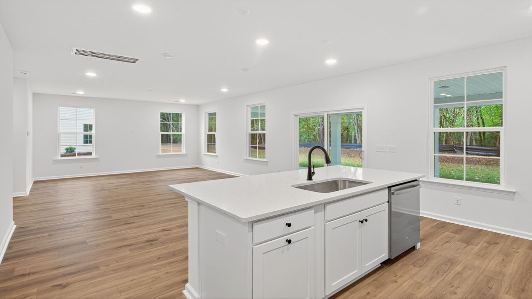 Representative furnished interior of a home built from the Pritchard by DRB Homes in Oak Bend, James Island (Image 7). Representative furnished interior of a home built from the Pritchard by DRB Homes in Oak Bend, James Island (Image 7).