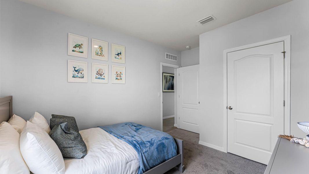 Representative furnished interior of a home built from the Harper by D.R. Horton in Deerbrook, Land O' Lakes (Image 15).