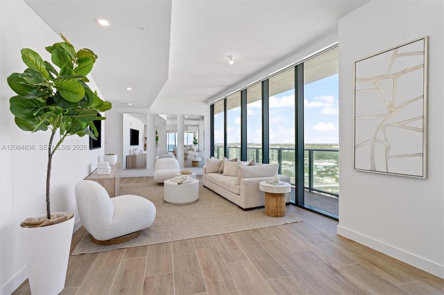 Furnished interior view inside a new home in Casamar, Pompano Beach (Image 42).