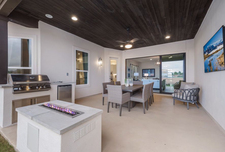 Furnished interior view inside a new home in Veramendi, New Braunfels (Image 15). Furnished interior view inside a new home in Veramendi, New Braunfels (Image 15).