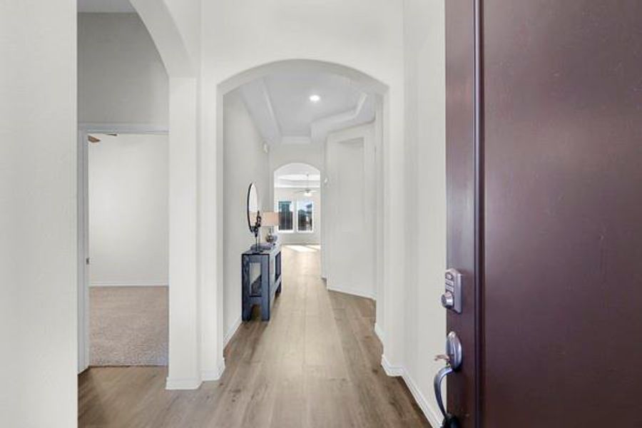 Furnished interior view inside a new home in , Anna (Image 4). Furnished interior view inside a new home in , Anna (Image 4).