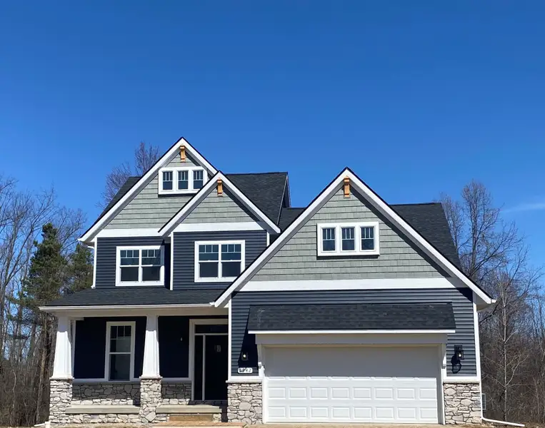 Representative exterior photo of a completed home built from the The Malden by Norfolk Homes in Valleys, Jackson, MI (Image 29).