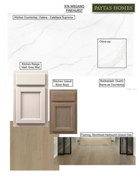 Sample of building materials used in homes in The Reserve at Victoria, Deland (Image 8).