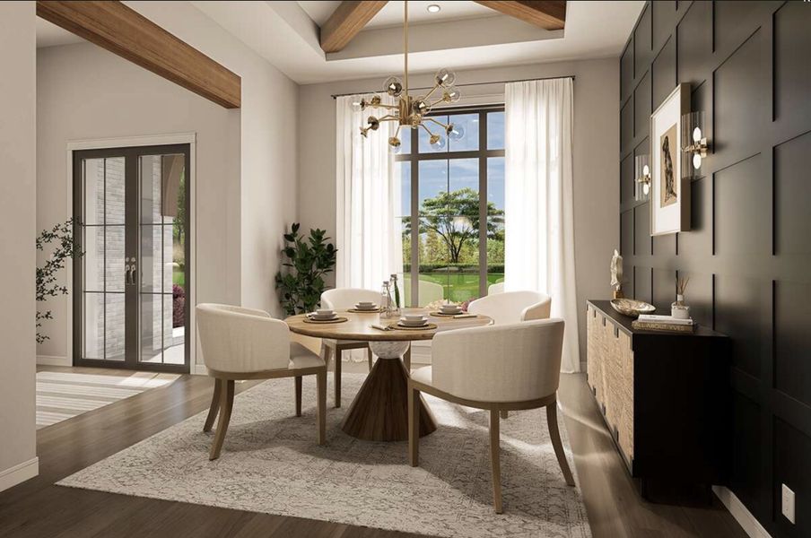 Representative furnished interior of a home built from the the 2674 Plan by Zeal Home Builders in Monarch Manor, Poolville (Image 7). Representative furnished interior of a home built from the the 2674 Plan by Zeal Home Builders in Monarch Manor, Poolville (Image 7).