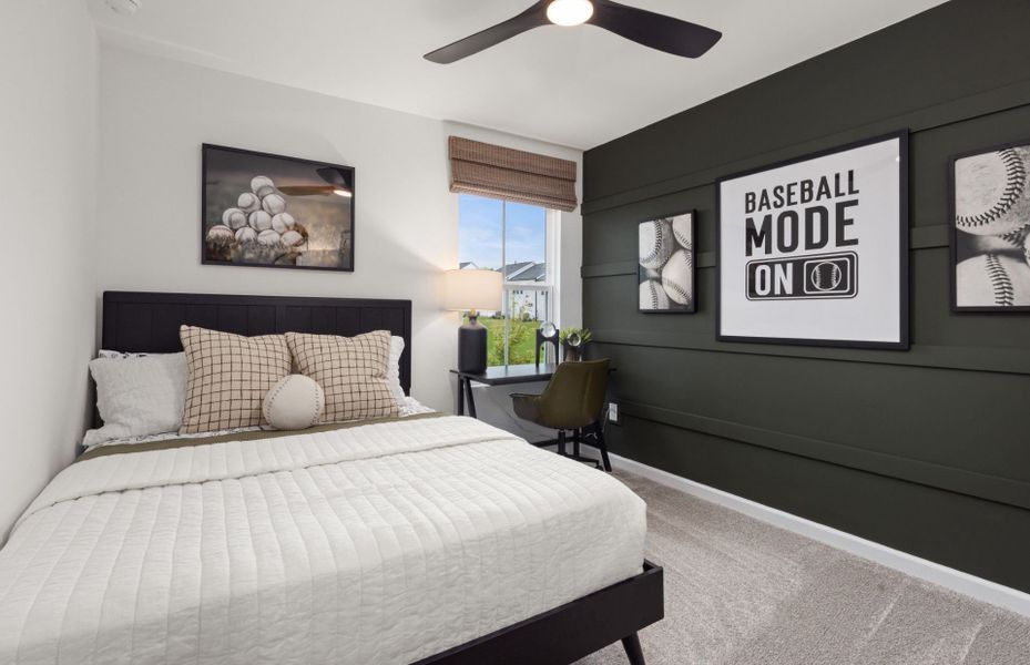 Representative furnished interior of a home built from the Raven by Centex in Carpenter Falls, Durham (Image 18).