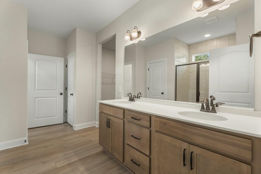 Furnished interior view inside a new home in Hopewell Garden, Winston-Salem (Image 9).