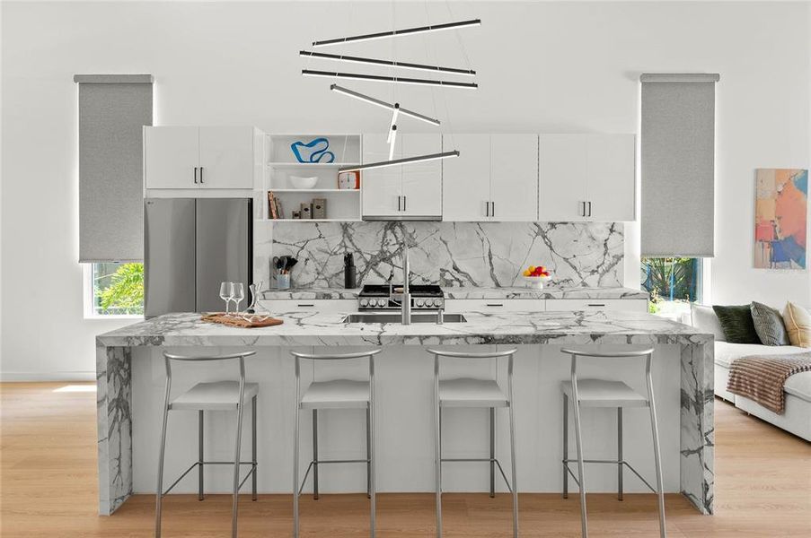 Furnished interior view inside a new home in , St. Petersburg (Image 9). Furnished interior view inside a new home in , St. Petersburg (Image 9).