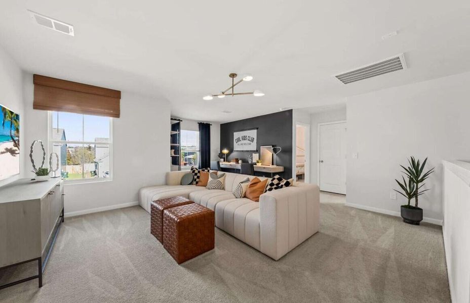 Furnished interior view inside a new home in Bradford Pointe, Summerville (Image 4).