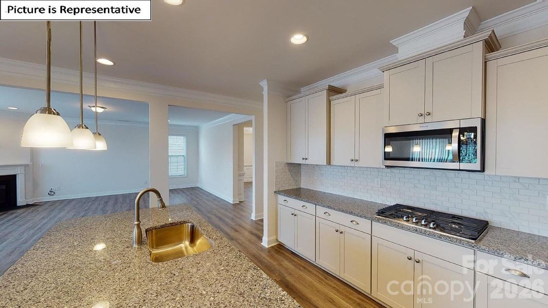 Furnished interior view inside a new home in Sylvan Creek, Denver (Image 9).