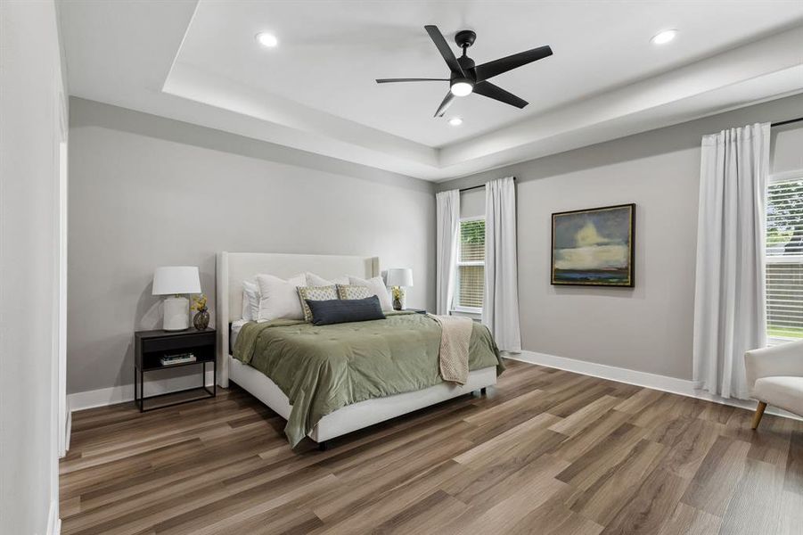 Furnished interior view inside a new home in , Dallas (Image 9).