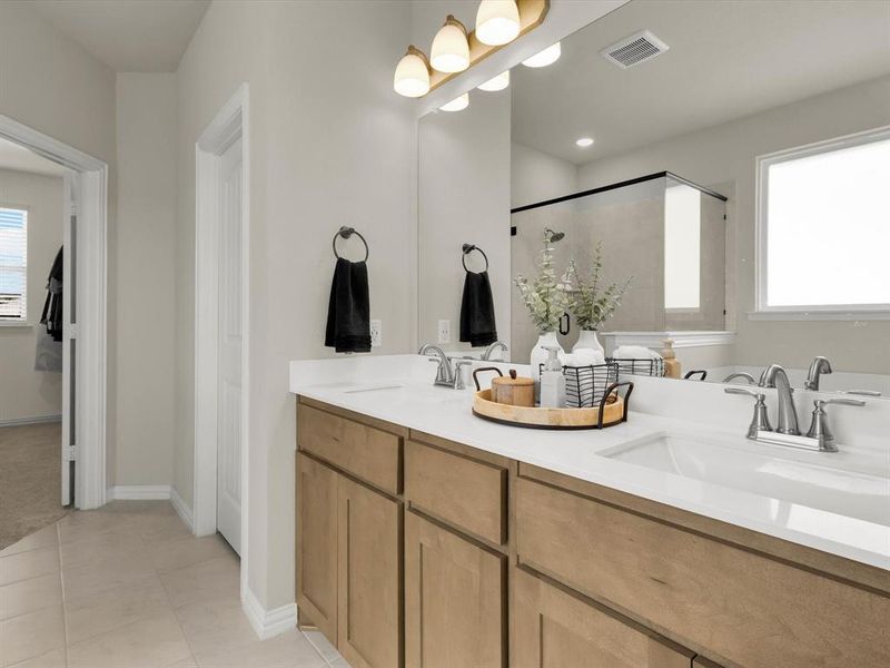 Furnished interior view inside a new home in Regent Park, Springtown (Image 12).