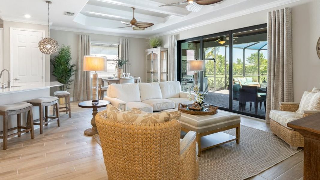 Heritage-Landing Executive Homes Victoria Great Room