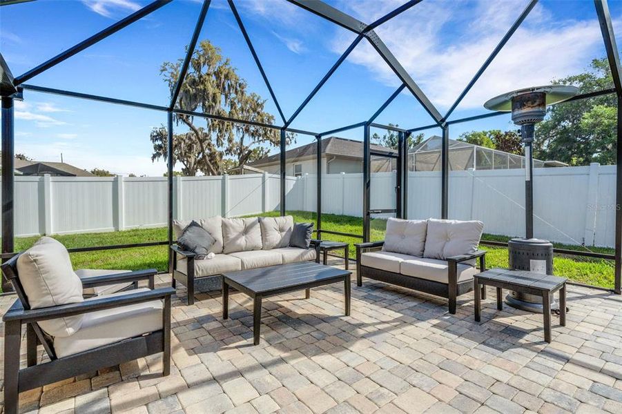 Exterior details and patio area of a home in , Lakeland (Image 32). Exterior details and patio area of a home in , Lakeland (Image 32).