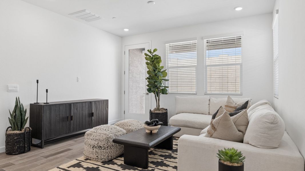Furnished interior view inside a new home in The Buttes at Mystic, Peoria (Image 11).