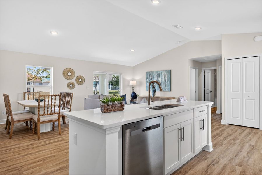 Representative furnished interior of a home built from the The Seabreeze Cove by Sunlife Homes LLC in Port Charlotte, Port Charlotte (Image 16).