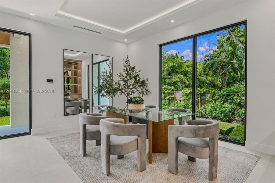 Exterior details and patio area of a home in , South Miami (Image 39).