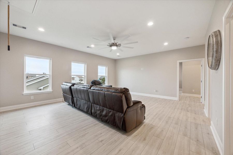 Furnished interior view inside a new home in , Tiki Island (Image 7).