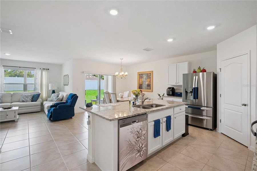 Furnished interior view inside a new home in Deltona New Homes, Deltona (Image 8).
