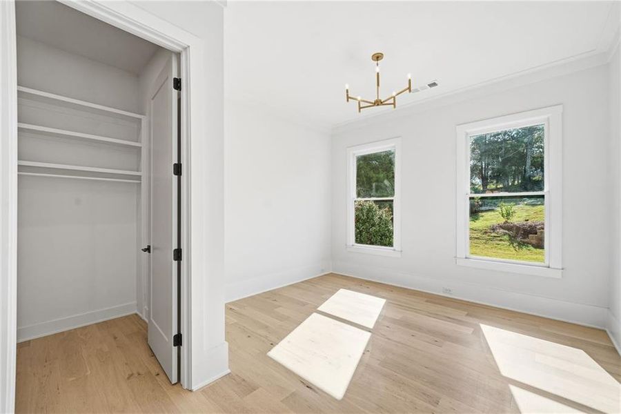 Spacious, unfurnished interior of a new home in , Monroe (Image 20).