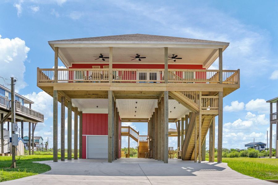 Front exterior of a new home in , Bolivar, TX, highlighting curb appeal (Image 19).