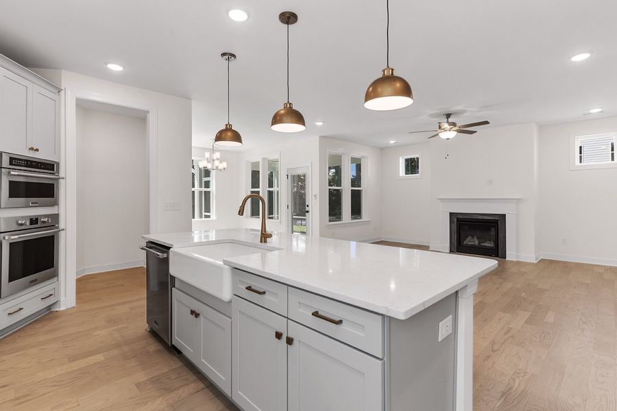 Representative furnished interior of a home built from the The Wentworth by RobuckHomes in East & Mason, Wilmington (Image 8).