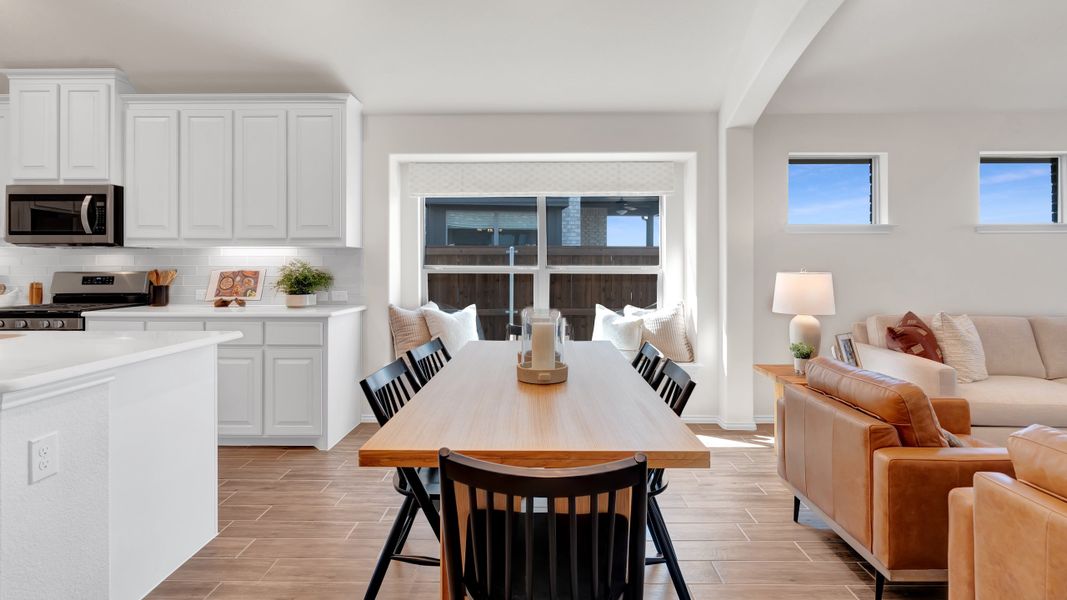 Representative furnished interior of a home built from the Concept 1991 by Risewell Homes in Silo Mills, Joshua (Image 9).