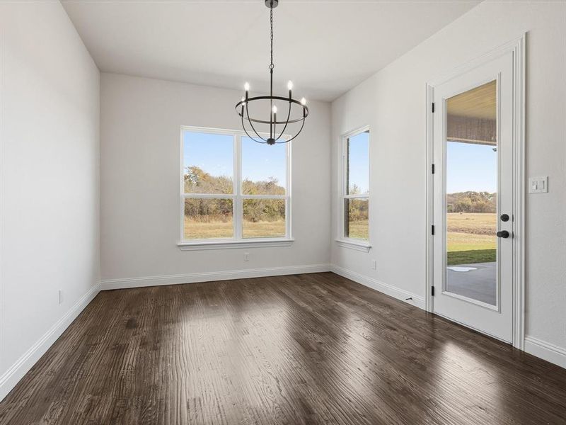 Spacious, unfurnished interior of a new home in Silver Sage Farm, Weatherford (Image 17).
